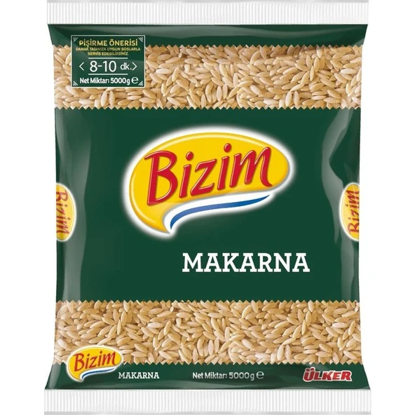 Bizim Makarna Arpa Şehriye 5 kg ürün görseli