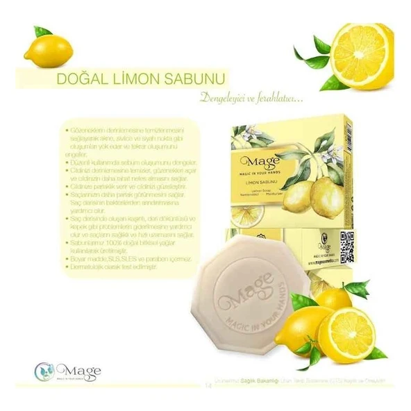 Mage Limon Sabun - Resim 3