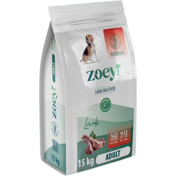 Zoey Kuzulu Yetişkin Köpek Maması 15 KG ürün görseli