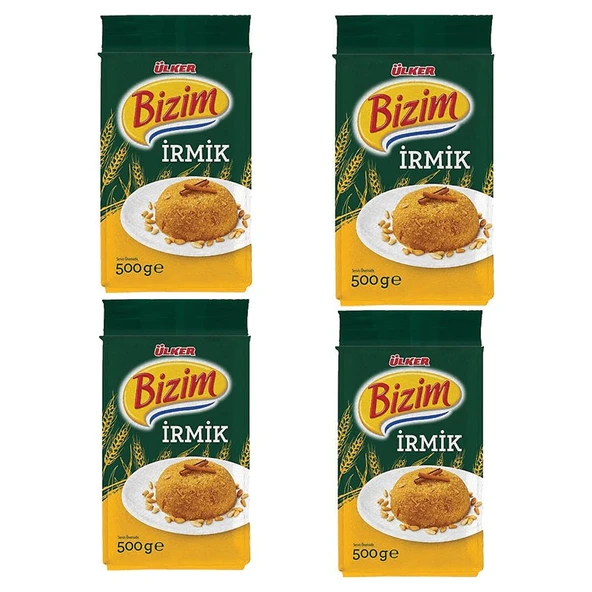 Ülker Bizim Irmik 500 gr x 4 Adet ürün görseli