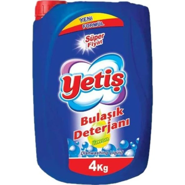 Yetiş Sıvı Bulaşık 4 kg Limon ürün görseli