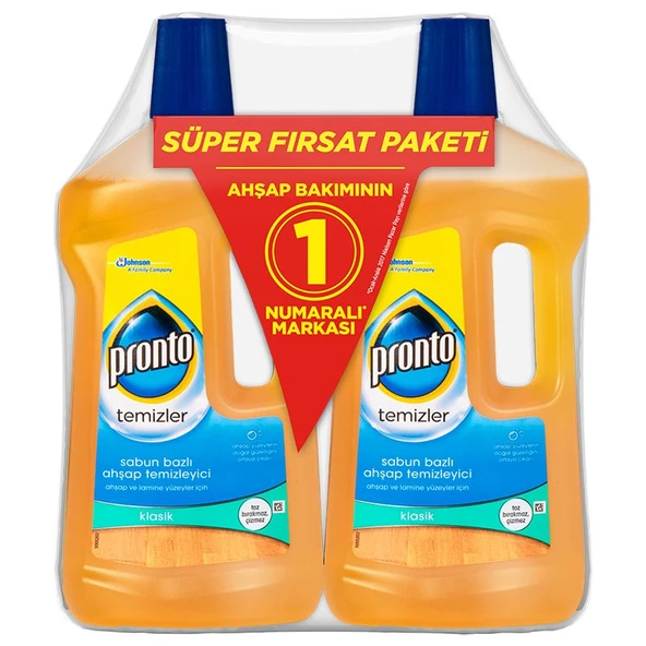 Pronto Ahşap Temizleyici 750 ml 2'li Set - Resim 2