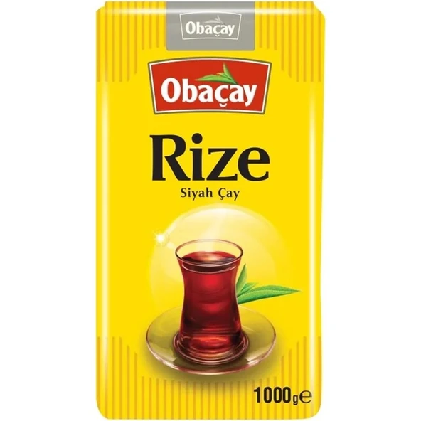 Obaçay Rize Siyah Çay 1000 gr ürün görseli