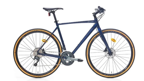 CARRARO SPORTIVE X ERKEK ŞEHİR BİSİKLETİ 510H HD 28 JANT 20 VİTES LACİVERT AÇIK TURUNCU GÜMÜŞ ürün görseli
