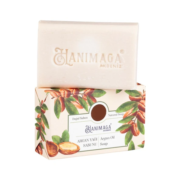 HANIMAGA Akdeniz Argan Yağlı Doğal Sabun 100 gr - 3