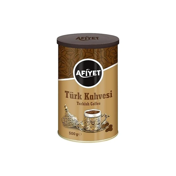 Afiyet Türk Kahvesi 250 gr Kavrulmuş Öğütülmüş Kahve. Arabica. ürün görseli