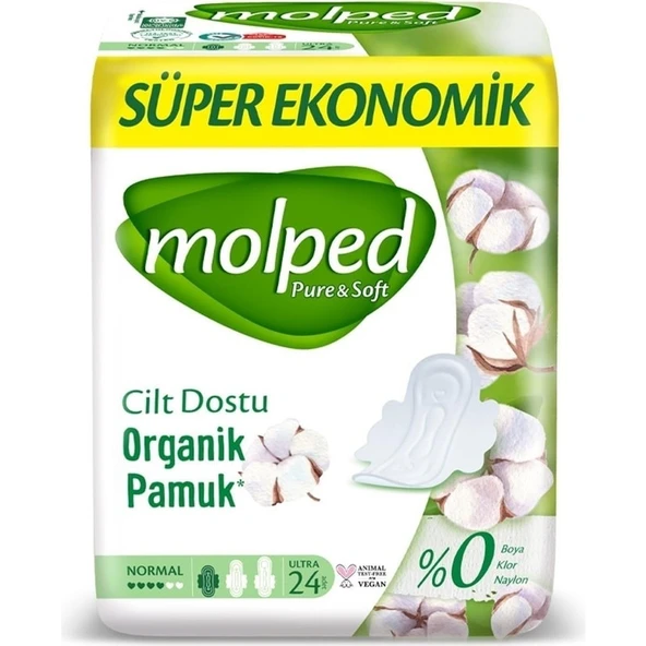 Molped Pure & Soft Süper Eko Normal 24'lü - Resim 2