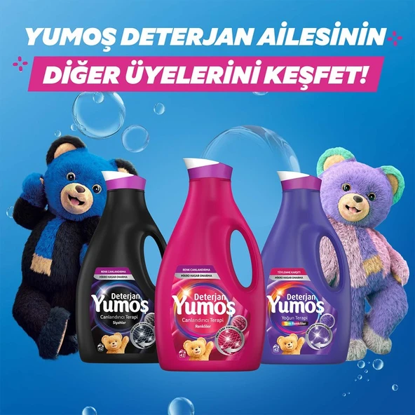 Yumoş Sıvı Deterjan Yoğun Terapi Tüm Renkliler İçin 2520 ml - Resim 8
