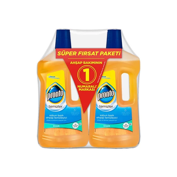 Pronto Ahşap Temizleyici 750 ml 2'li Set ürün görseli