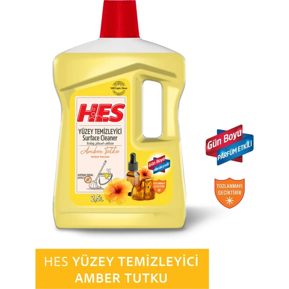 Hes Yüzey Temizleyici Amber 2, 5 Lt - Resim 2