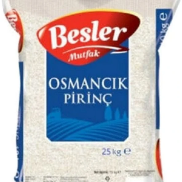 Besler Mutfak Osmancık Pirinç 25 kg ürün görseli