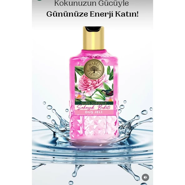 Mabel Marseille Şakayık Buketi Duş Jeli 750 ml - Resim 3