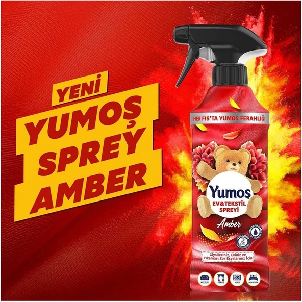 Yumoş Sprey Amber 450 ml x 1 Sakura Sprey 450 ml X1 Lilyum Sprey 450 Mlx1 - 5