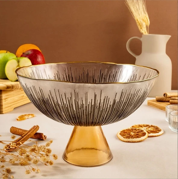 Fecra Mystic Ayaklı Kase 22cm - 4