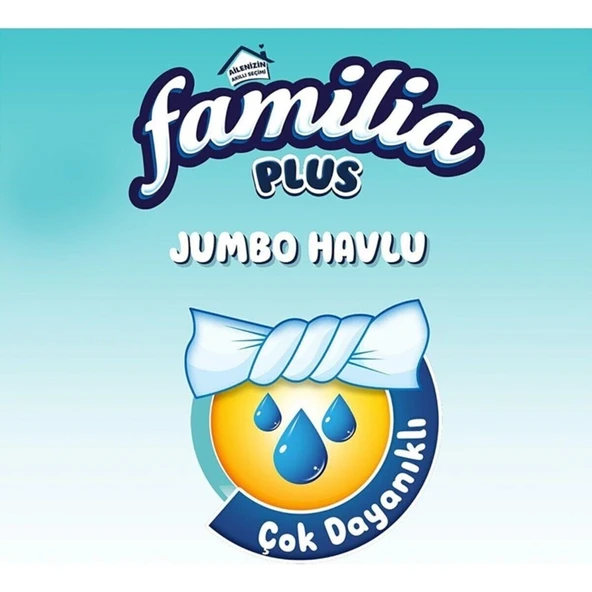 Familia Plus Jumbo Havlu 1=3 Rulo 12 Adet - Resim 4