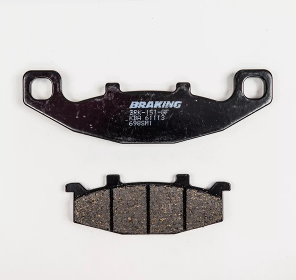 Braking 698Sm1 1991-2007 Kawasaki KLE 500 Uyumlu Ön Fren Balatası Yarı Metalik Balata