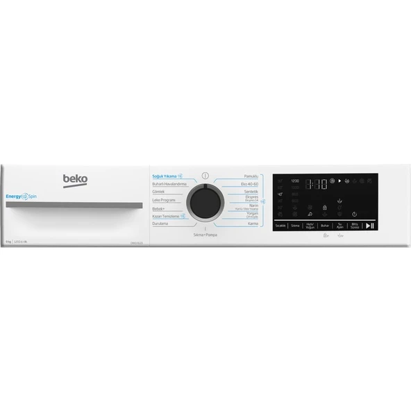 Beko CMXD 9120 1200 Devir 9 KG Çamaşır Makinesi - 5