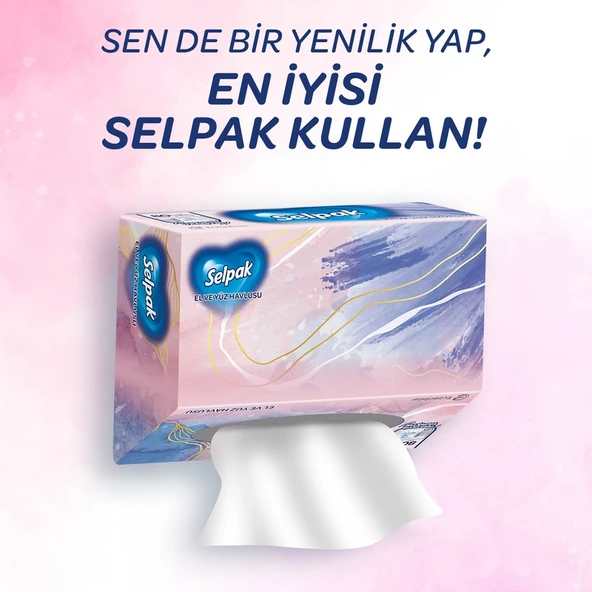 Selpak ® El Ve Yüz Havlusu 80 Yaprak Kutulu - Resim 9