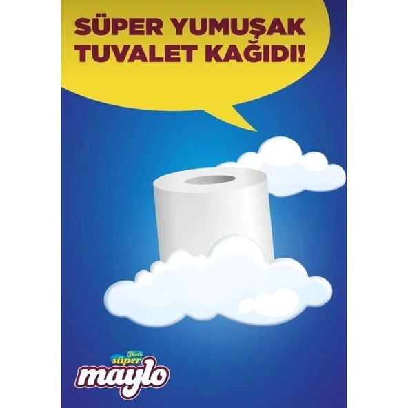 Maylo Tuvalet Kağıdı x 96LI - Resim 4