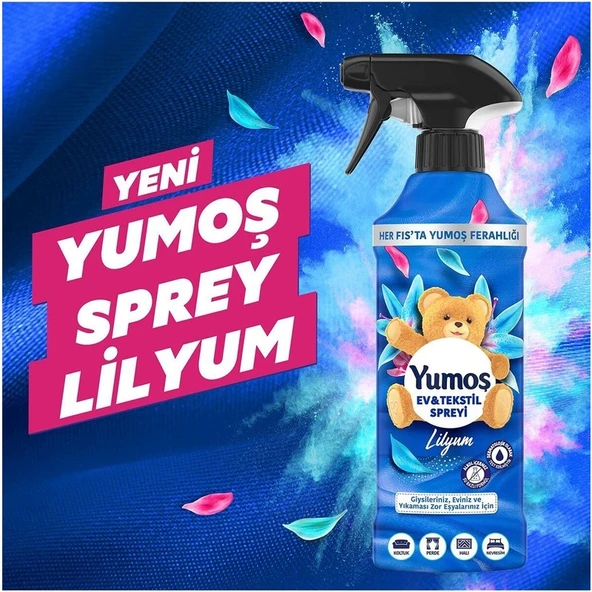 Yumoş Sprey Amber 450 ml x 1 Sakura Sprey 450 ml X1 Lilyum Sprey 450 Mlx1 - 3