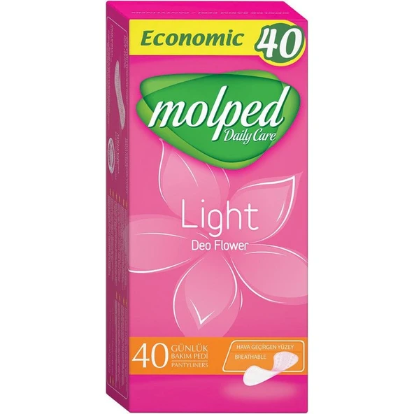 Molped Daily Care Günlük Ped 40 Lı (Pembe) ürün görseli
