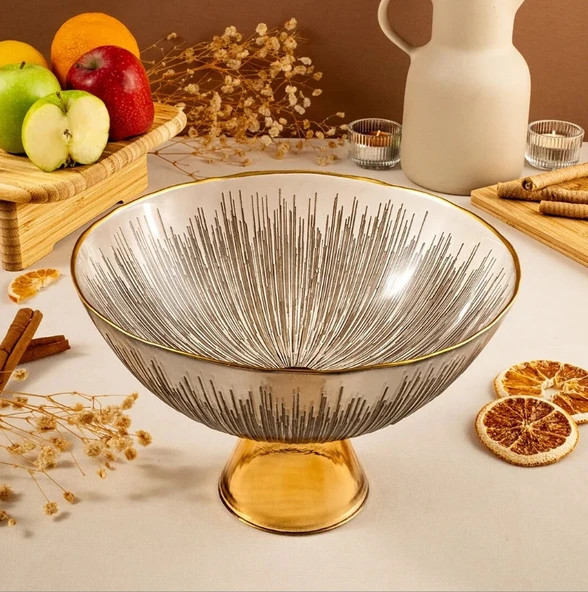 Fecra Mystic Ayaklı Kase 22cm - 3