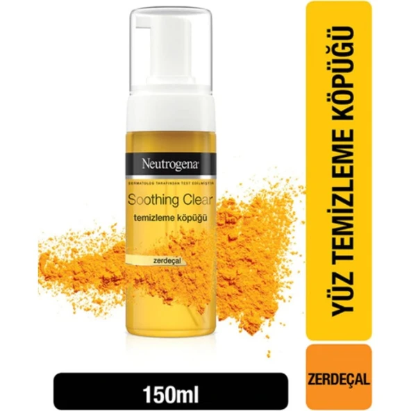 Neutrogena Soothing Clear Yüz Temizleme Köpüğü 150 ml ürün görseli