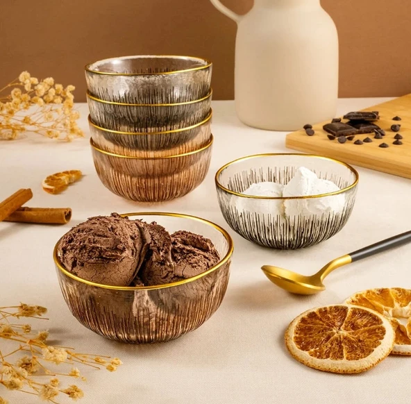 Fecra Mystic 6'lı Kase Seti 10 Cm - 2