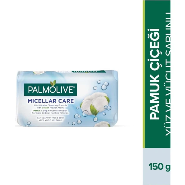 Palmolive Palmolive Micellar Care Pamuk Yüz ve Vücut Sabunu 150 G Banyo Sabunu - Resim 2