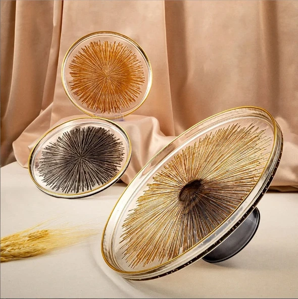 Fecra Mystic 7 Parça Ayaklı Sunum Seti - 2