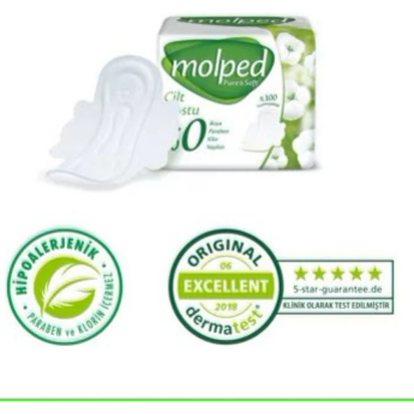 Molped Pure & Soft Süper Eko Normal 24'lü 5 Adet - Resim 5