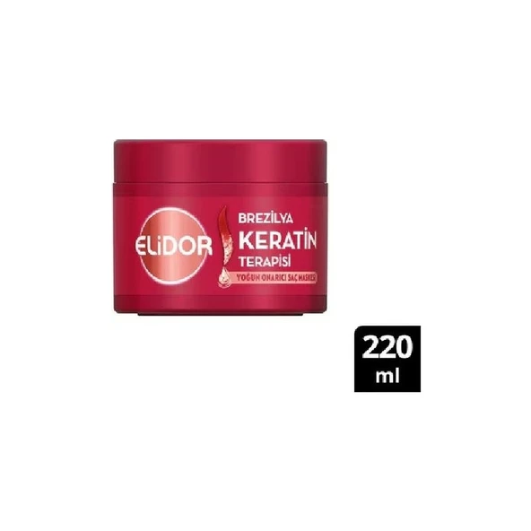 Elidor Saç Maskesi Brezilya Keratin Terapisi 220 ml ürün görseli
