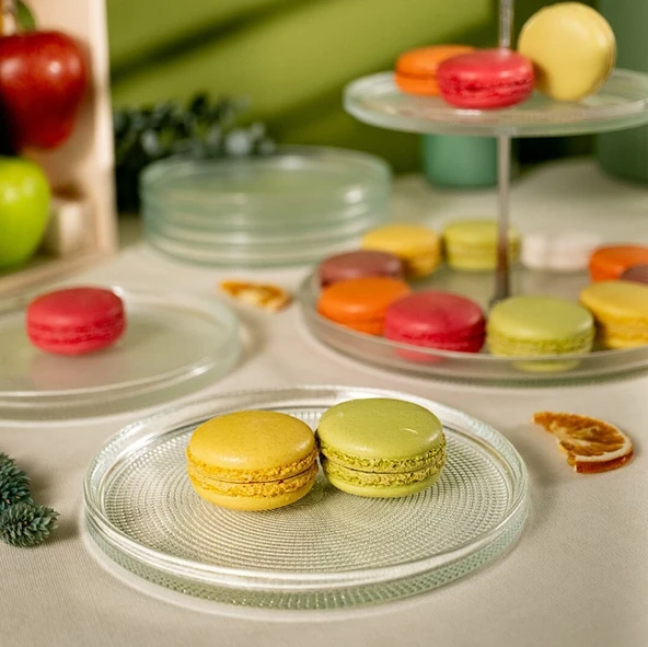 Fecra Loren 7 Parça Servis ve Sunum Seti Natürel - 3