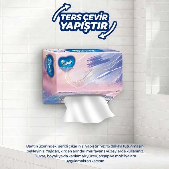 Selpak ® El Ve Yüz Havlusu 80 Yaprak Kutulu - Resim 5