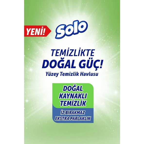 ASF Store Solo Yüzey Temizleyici Havlu Okaliptus Cam Esintisi 100'LÜ 4 Adet - Resim 3