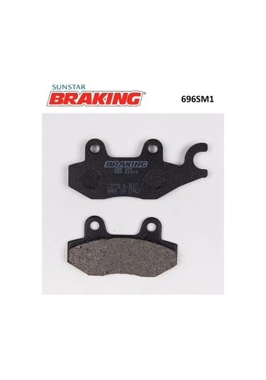 Triumph Street Twin Arka Fren Balatası Braking 696Sm1 Yatı Metalik Bal - 2