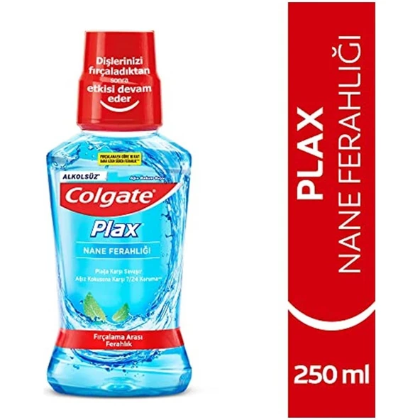 Colgate Plax Nane Ferahlığı Plağa Karşı Ağız Bakım Suyu 250 Ml - Resim 2