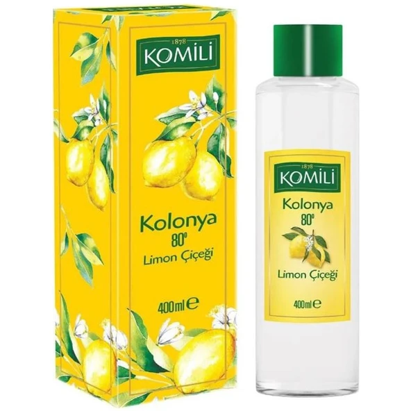 Komili Limon Kolonyası Limon Çiçeği Kolonya 80 Derece 400 ml ürün görseli