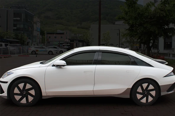 Hyundai IONIQ 6 2021 ve Sonrası Cam Rüzgarlık OEM (Made in Korea) - Resim 3