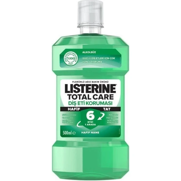 Listerine Diş ve Diş Eti Koruması Hafif Tat 500 ml - Resim 2