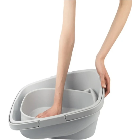 Genel Tedarik Katlanır Piknik Sepeti - Resim 2