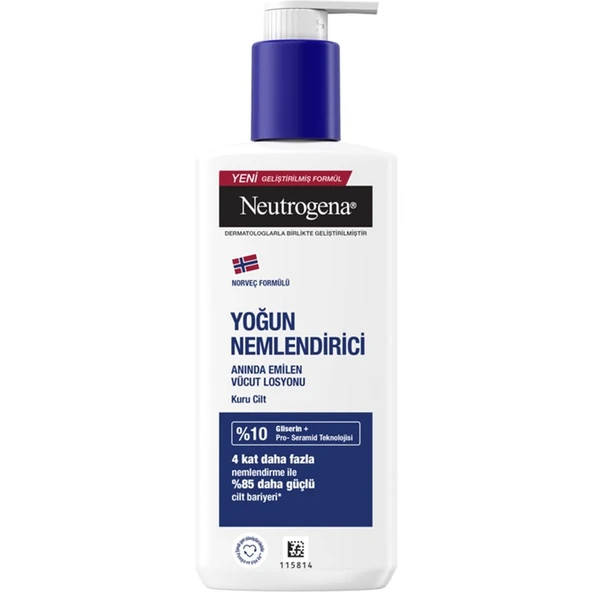 Neutrogena Yoğun Bakım Vücut Losyonu 250 ml ürün görseli