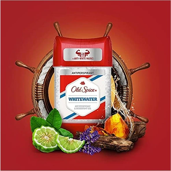 Old Spice Whitewater Erkek Için Terleme Önleyici Jel Deodorant 70 ml - Resim 3