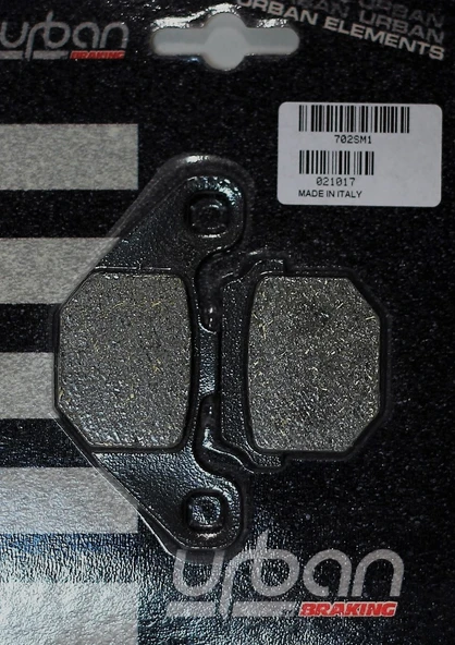 Braking 702Sm1 2006-2008 Suzuki AN 125 HK Uyumlu Ön Fren Balatası Yarı Metalik Balata