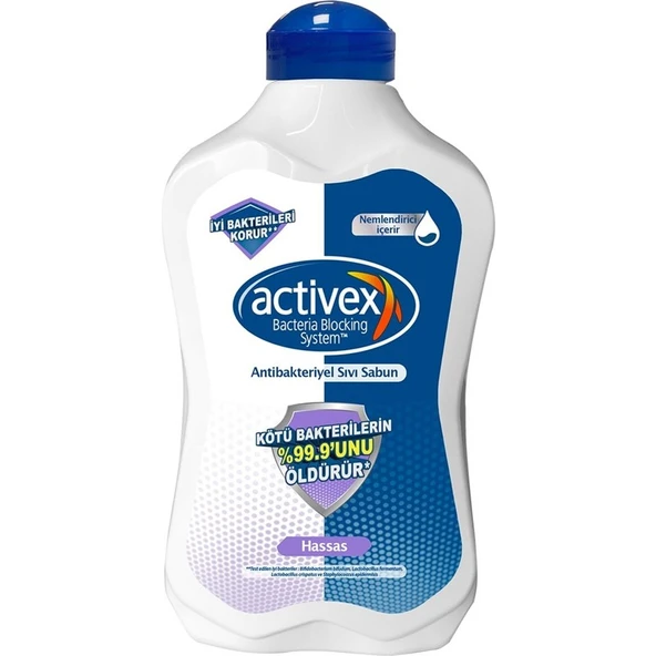 Activex Antibakteriyel Sıvı Sabun Hassas Koruma 1.5 lt ürün görseli