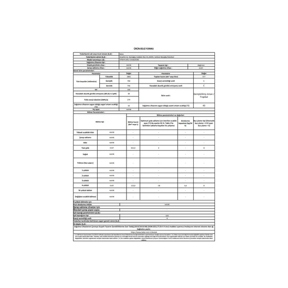 Beko 970476 Mg Nofrost Gri Buzdolabı - Resim 5