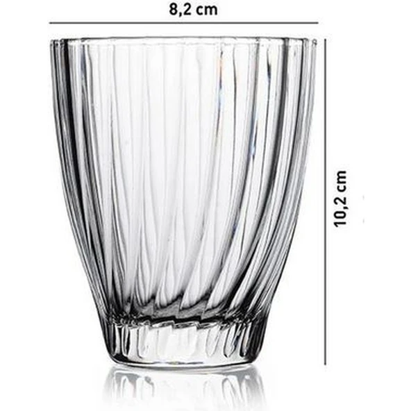 Paşabahçe Bouquet Su - Meşrubat Bardağı 290 cc 6'lı 520113 - Resim 3