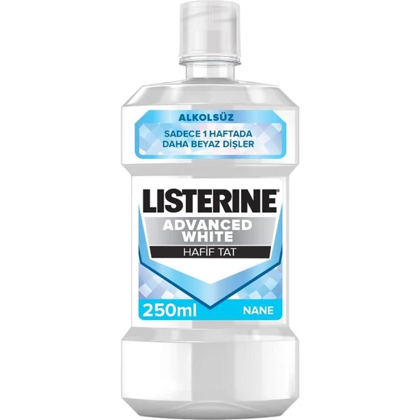 Listerine Advanced Whıte Ağız Suyu 250 ml ürün görseli