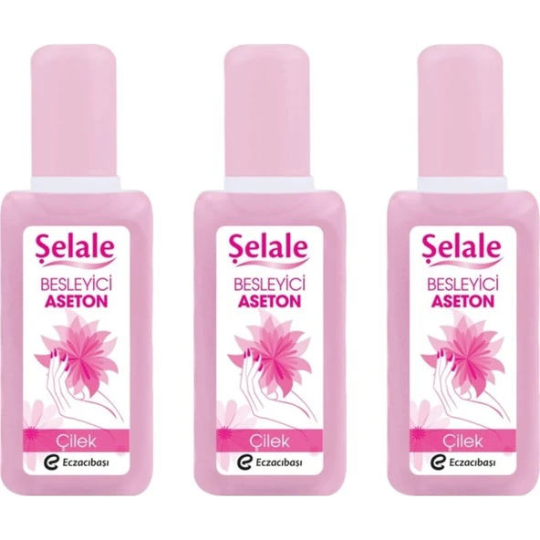 Şelale Besleyici Aseton Çilek Özlü 120 ml - 3 Adet ürün görseli