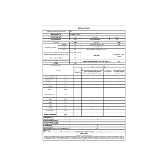 Beko 7052 Nfb E Enerji Sınıfı 177 lt No Frost Çekmeceli Derin Dondurucu - Resim 6